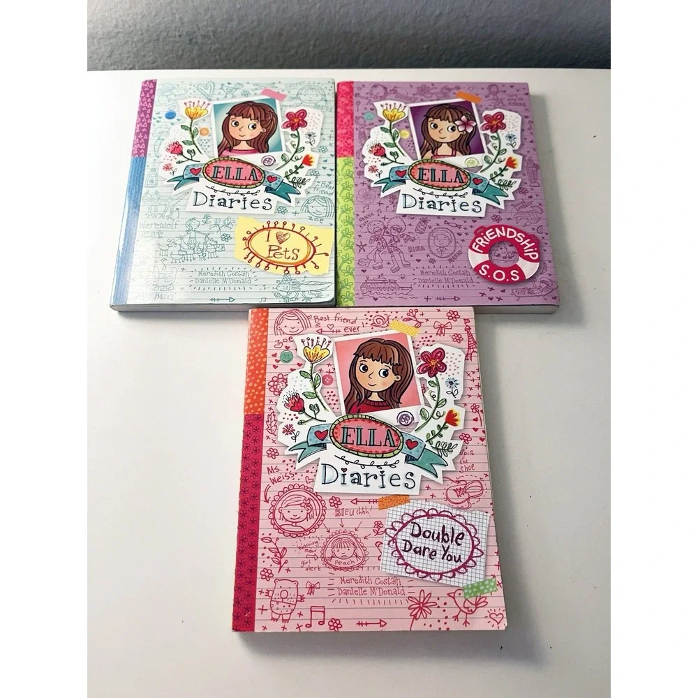 Ella Diaries Set of 5 by Meredith Costain‎ Girl's Paperback Chapter Books